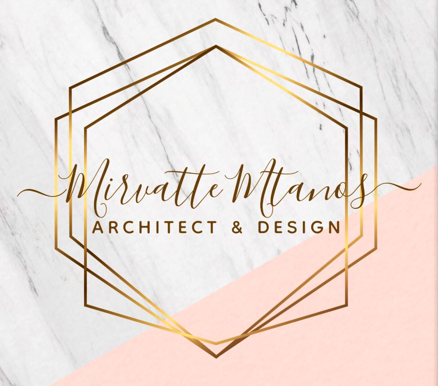 Luxury logo design Mirvatte Architect & Design